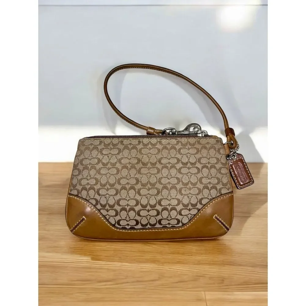Vintage Coach 7080 Soho Mini Signature Satchel & 6319 Small Wristlet